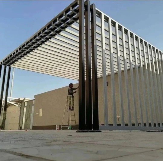 برجولات حديد الرياض | أشكال هندسية بجودة عالية